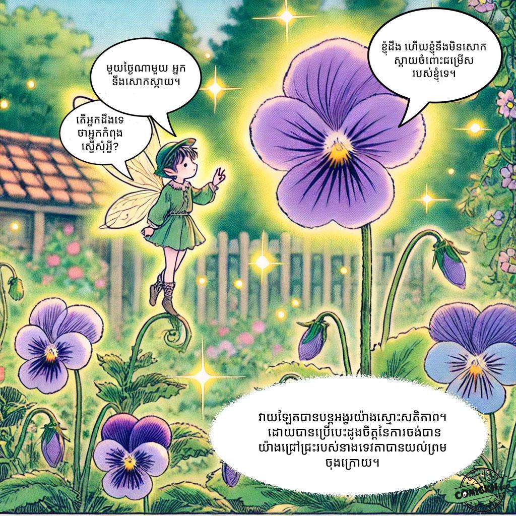បំណងប្រាថ្នារបស់វីយ៉ូឡែត: Oneshot